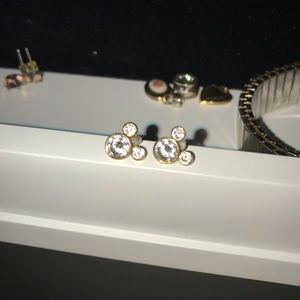 24 karat diamond earrings